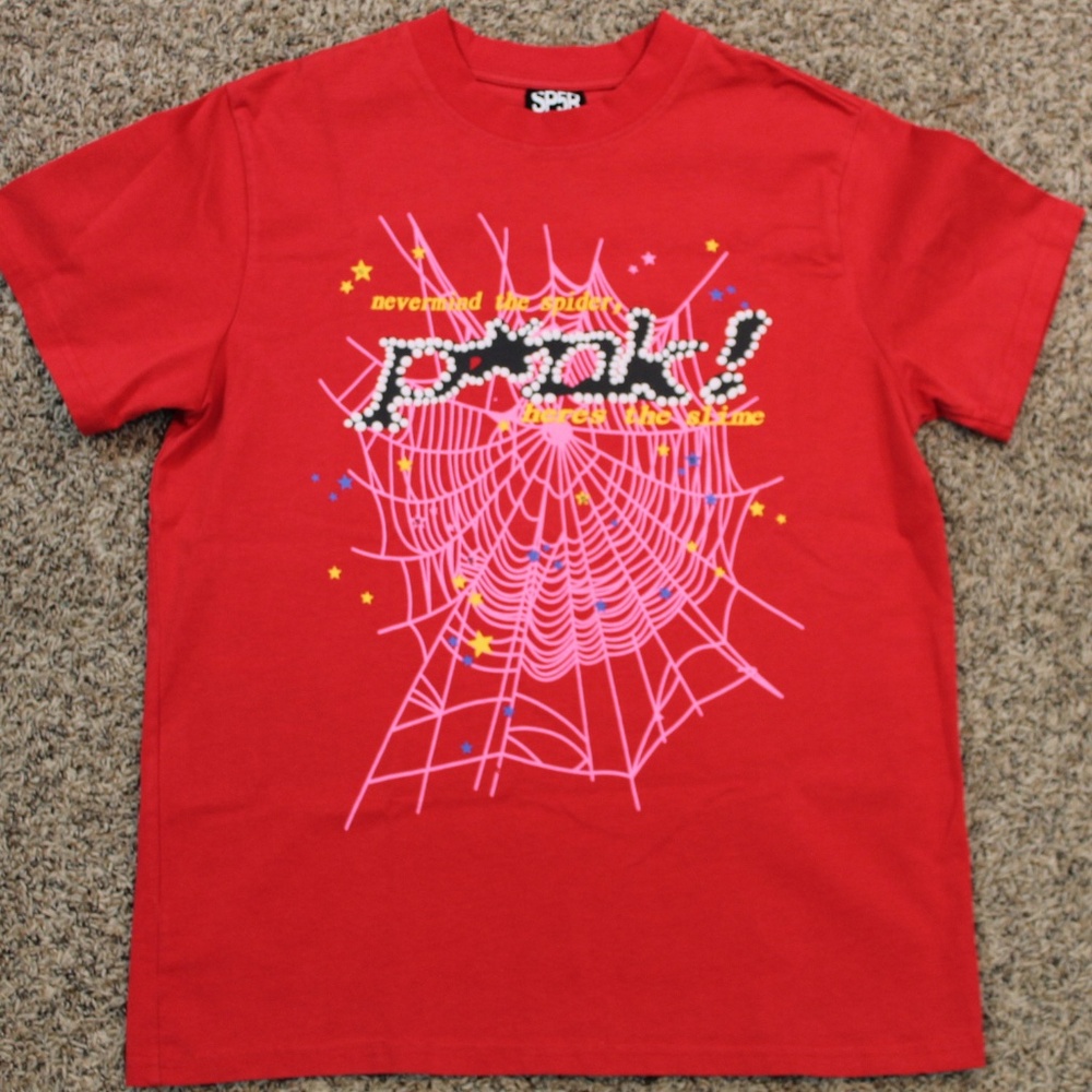 Sp5der Worldwide P*NK V1 Mens T-Shirt